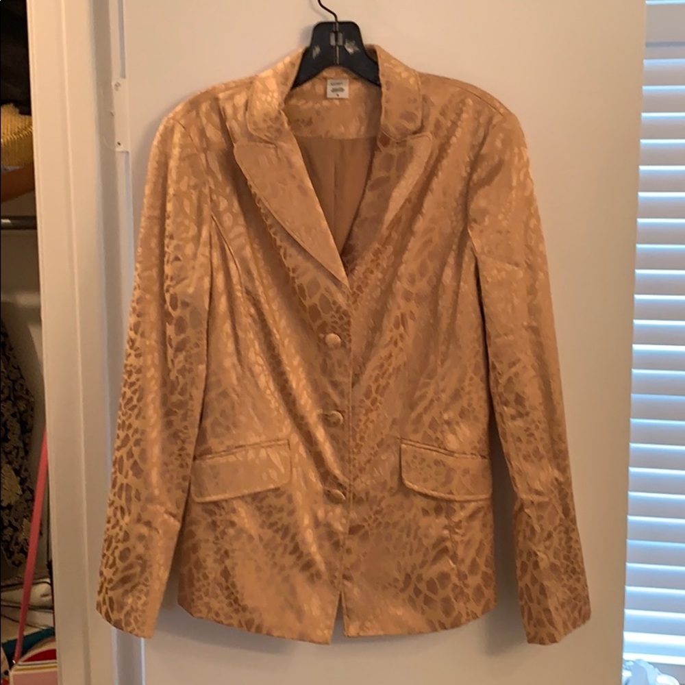 Good animal print blazer